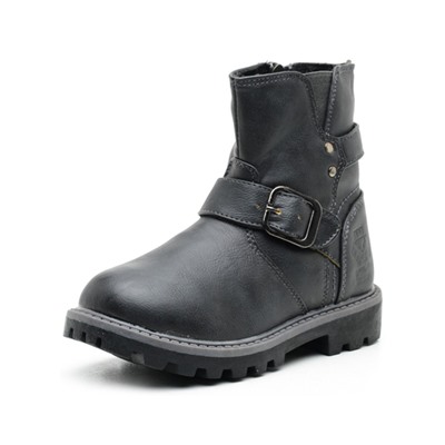 Сапоги осенние KB10208 Schwarz KING BOOTS