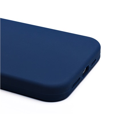 Чехол-накладка ORG Soft Touch с закрытой камерой для "Apple iPhone 15 Pro Max" (dark blue) (230170)