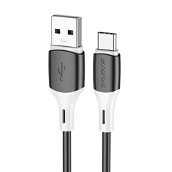 Кабель USB - Type-C Borofone BX79  100см 3A  (black)