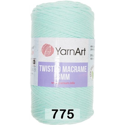 Пряжа Yarnart Macrame Twisted 3 Mm