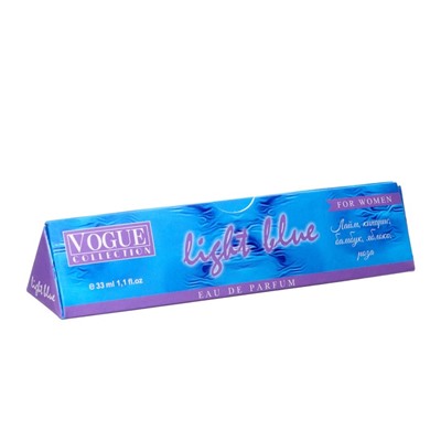 Подарочный набор женский Light blue: гель для душа, 250 мл + парфюмерная вода, 33 мл