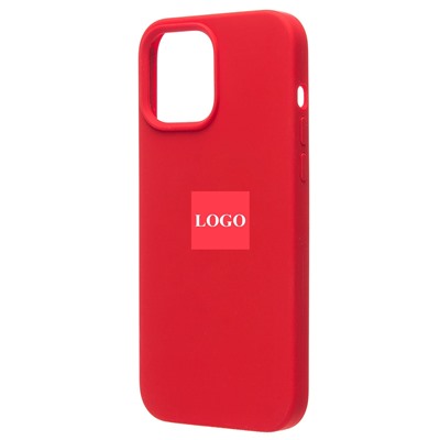 Чехол-накладка - SM003 SafeMag Soft Touch с анимацией для "Apple iPhone 13 Pro Max" (red)