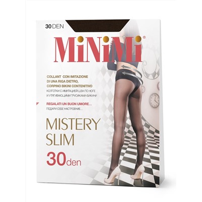 MiNi-Mistery SLIM 30/3 Колготки MINIMI Mistery SLIM 30 утяжка/шов