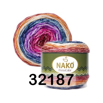 Пряжа Nako Peru Color