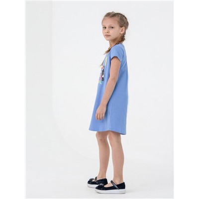 Платье для девочки Cherubino CSKG 63092-43-314 Голубой