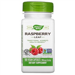 Nature's Way, Raspberry Leaf, 450 mg, 100 Vegan Capsules