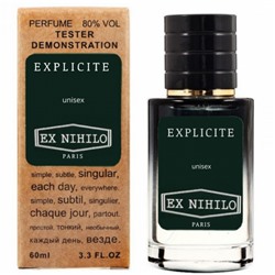 Ex Nihilo Explicite тестер унисекс (60 мл) Lux