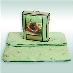 Одеяло Экосоня  Бамбук (хлопкополиэфирная ткань,полиэфир+20% бамбуковое волокно,300 г/кв.м.)