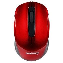 Мышь оптическая беспроводная Smart Buy SBM-332AG-R ONE 332 (red)