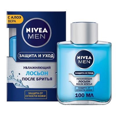 Лосьон после бритья NIVEA MEN Защита и уход увлажняющий (100мл) (82000)