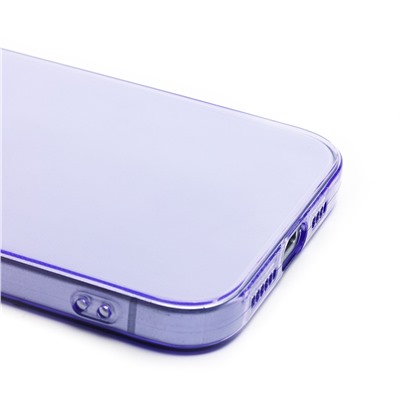 Чехол-накладка - SC344 для "Apple iPhone 15 Pro Max" (transparent/violet) (232004)