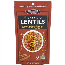 Seapoint Farms, Mighty Lil' Lentils, Cinnamon Sugar, 5 oz (142 g)