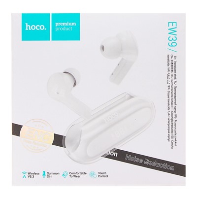 Беспроводные Bluetooth-наушники Hoco TWS EW39 Bright (white)