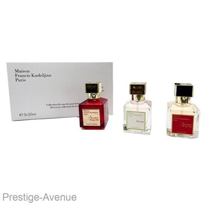 Парфюмерный набор Maison Francis Kurkdjian 3x30 ml