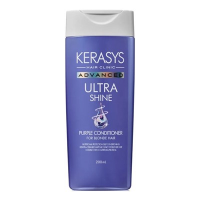 KeraSys Кондиционер для волос фиолетовый Идеальный блонд / Advanced Ultra Shine Purple, 200 мл