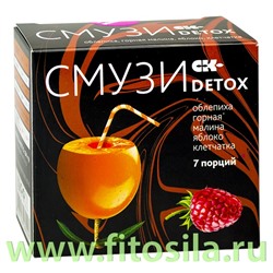 СМУЗИ СК "DETOX" облепиха, горная малина, яблоко, клетчатка, 7 пакетиков х 12 г