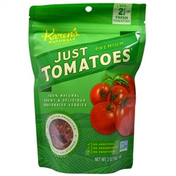 Karen's Naturals, Just Tomatoes, Premium, 2 унции (56 г)