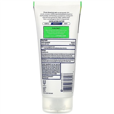 St. Ives, Green Tea & Bamboo Scrub, Blackhead Clearing, 6 oz (170 g)