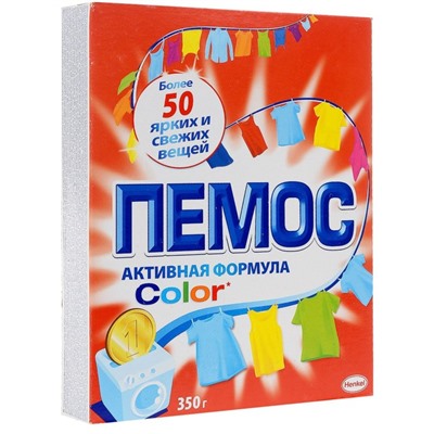 Стиральный порошок Пемос Color, автомат, 350 г