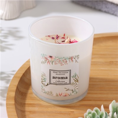 Свеча ароматическая в стакане "Aroma Art", английская груша и фрезия
