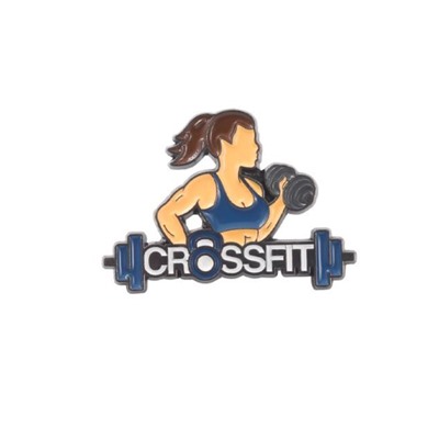 Металлический значок "Crossfit"