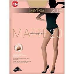 OMS-Matte 20 эффект пудры/1 Колготки OMSA Matte 20 эффект пудры