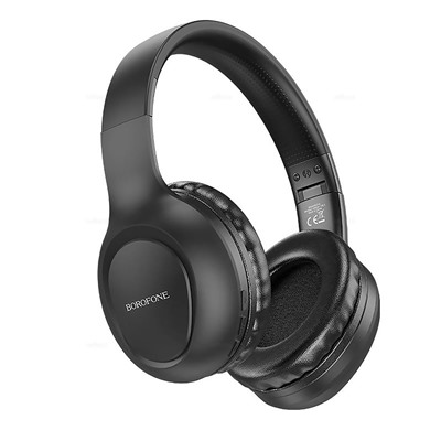 Bluetooth-наушники полноразмерные Borofone BO19 (повр. уп.) (black)