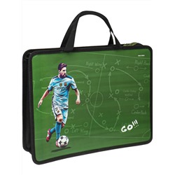 Папка детская STAR FOOTBALL (П-0002) пластик, 334х260мм