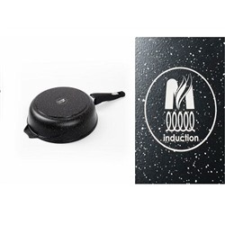 Сковорода 24см индукционная АП Гранит black. Induction Pro. арт. 24802И