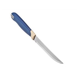 Нож кухонный 12см, блистер, цена за 2шт, Tramontina Multicolor  23527-215