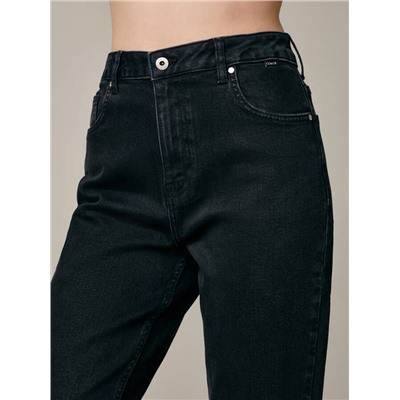 Классические CONTE CON-608 Классические черные джинсы mom с высокой посадкой