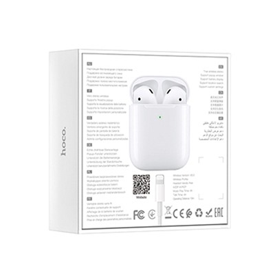 Беспроводные Bluetooth-наушники Hoco TWS EW02 Plus APods 2 (white)