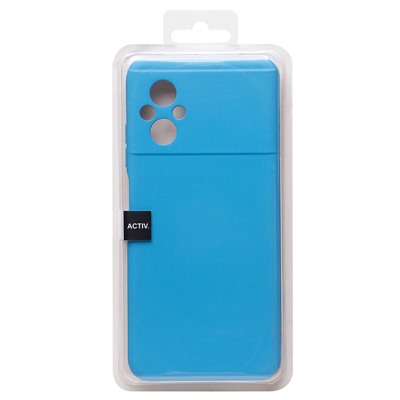 Чехол-накладка Activ Full Original Design для "Xiaomi Poco M5" (light blue)