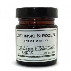 Ароматическая свеча Zielinski & Rozen Black Pepper & Amber, Neroli