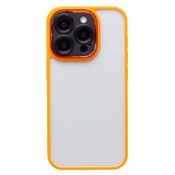 Чехол-накладка - PC090 для "Apple iPhone 15 Pro" (orange) (232224)