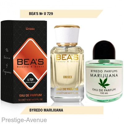 Beas U729 Byredo Marihuana edp 50 ml