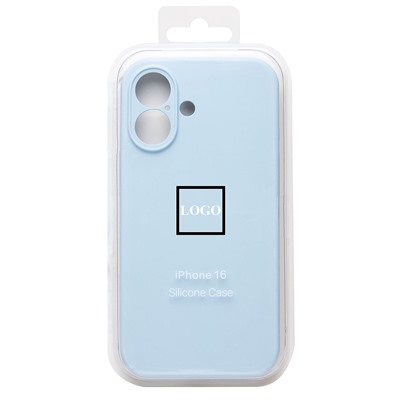 Чехол-накладка ORG Soft Touch для "Apple iPhone 16" (pastel blue) (234542)