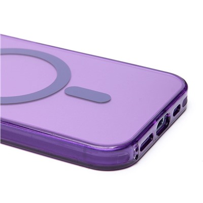 Чехол-накладка - SM025 SafeMag для "Apple iPhone 15" (violet) (232088)