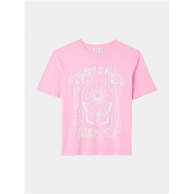 Свободная футболка с принтом «urban» Бабл-гам розовый