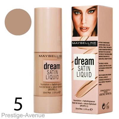 Тональный крем Maybelline Dream Satin Liquid 30ml