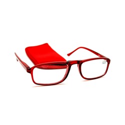 Готовые очки с футляром Oкуляр 830003 красный