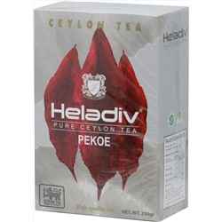 Heladiv. Pekoe (черн) старый дизайн 250 гр. карт.упаковка