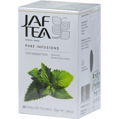 JAF TEA. Cool Peppermint 30 гр. карт.пачка, 20 пак.