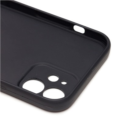 Чехол-накладка - SC307 для "Apple iPhone 12" (003) (black)