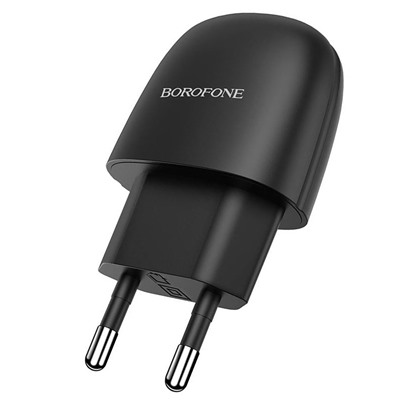 Адаптер Сетевой Borofone BA49A Vast USB 2,1A/10W (black)