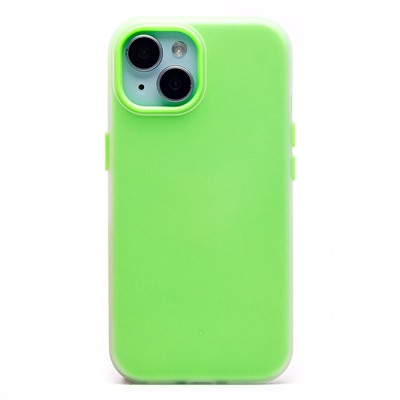 Чехол-накладка - SC346 для "Apple iPhone 15" (green) (232461)