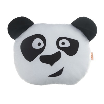 Подушка на подголовник МАТЕХ EMOJI LINE, PANDA, 34 х 27 х 10 см, белый