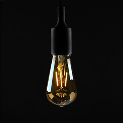 Лампа светодиодная REV LED FILAMENT VINTAGE, ST64, E27, 5 Вт, 2700 K, теплый свет