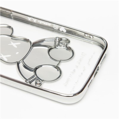 Чехол-накладка - SC330 для "Apple iPhone 13 Pro Max" (silver)
