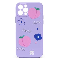 Чехол-накладка - SC246 для "Apple iPhone 12 Pro Max" (008) (lavender)